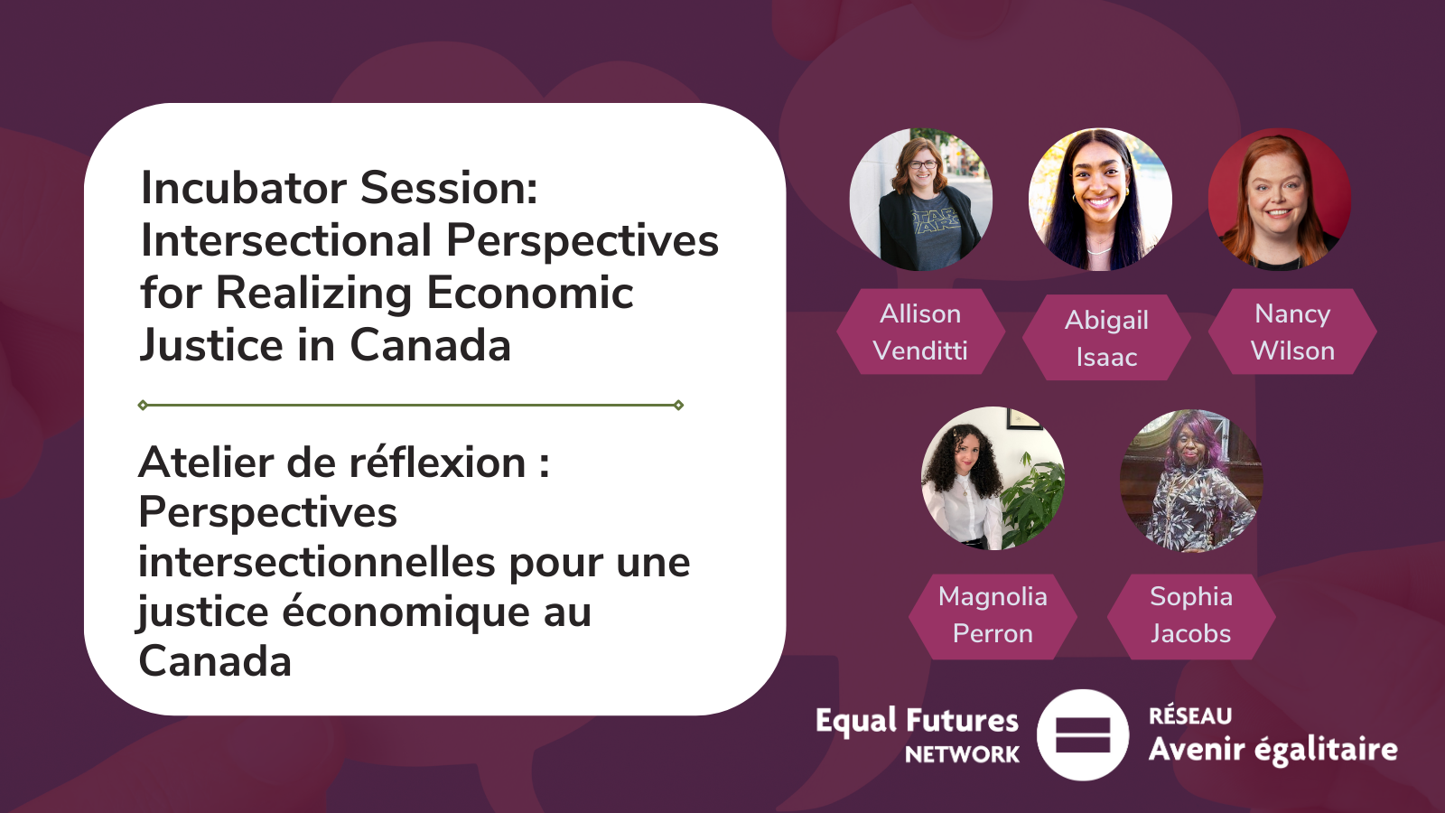 Ce que nous avons entendu : Joindre les deux bouts – Perspectives intersectionnelles pour une justice économique au Canada
